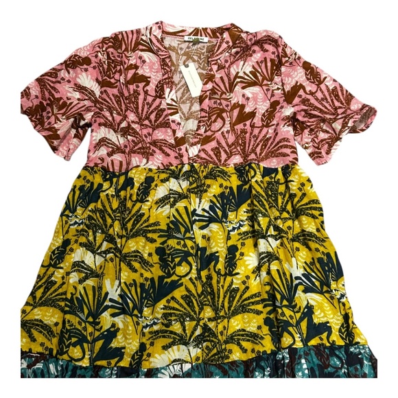 NWT Celandine from Anthropologie Maxi Kallie Flowy Maxi Dress New with tag  XS - mordernwear.com